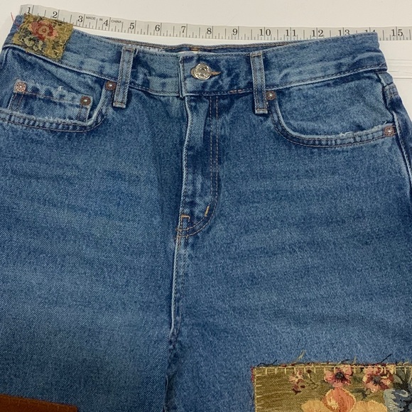 🆕Free People Patchwork Jeans - Picture 12 of 16